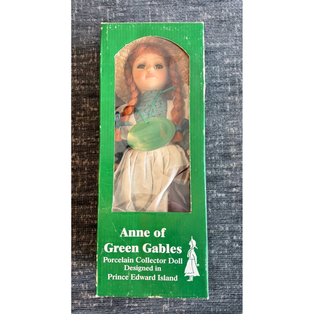 Anne of Green Gables Porcelain Collector Doll Designed in Prince Edward Island